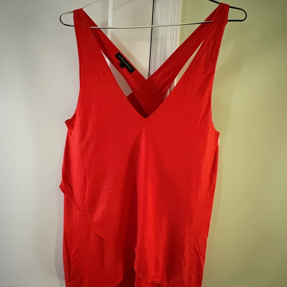 Banana Republic Bright Red Tank Top